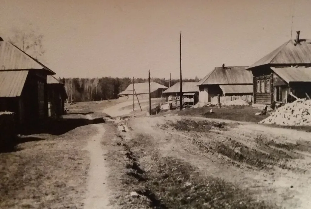 Вид деревни (фото 60-х-70-х годов)