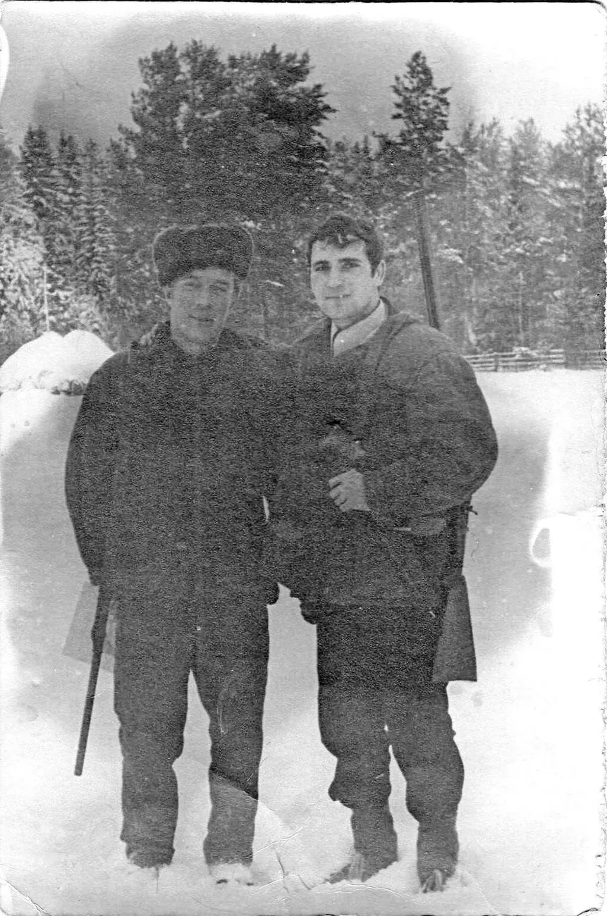 Николай Валов и  Вася Савинцев