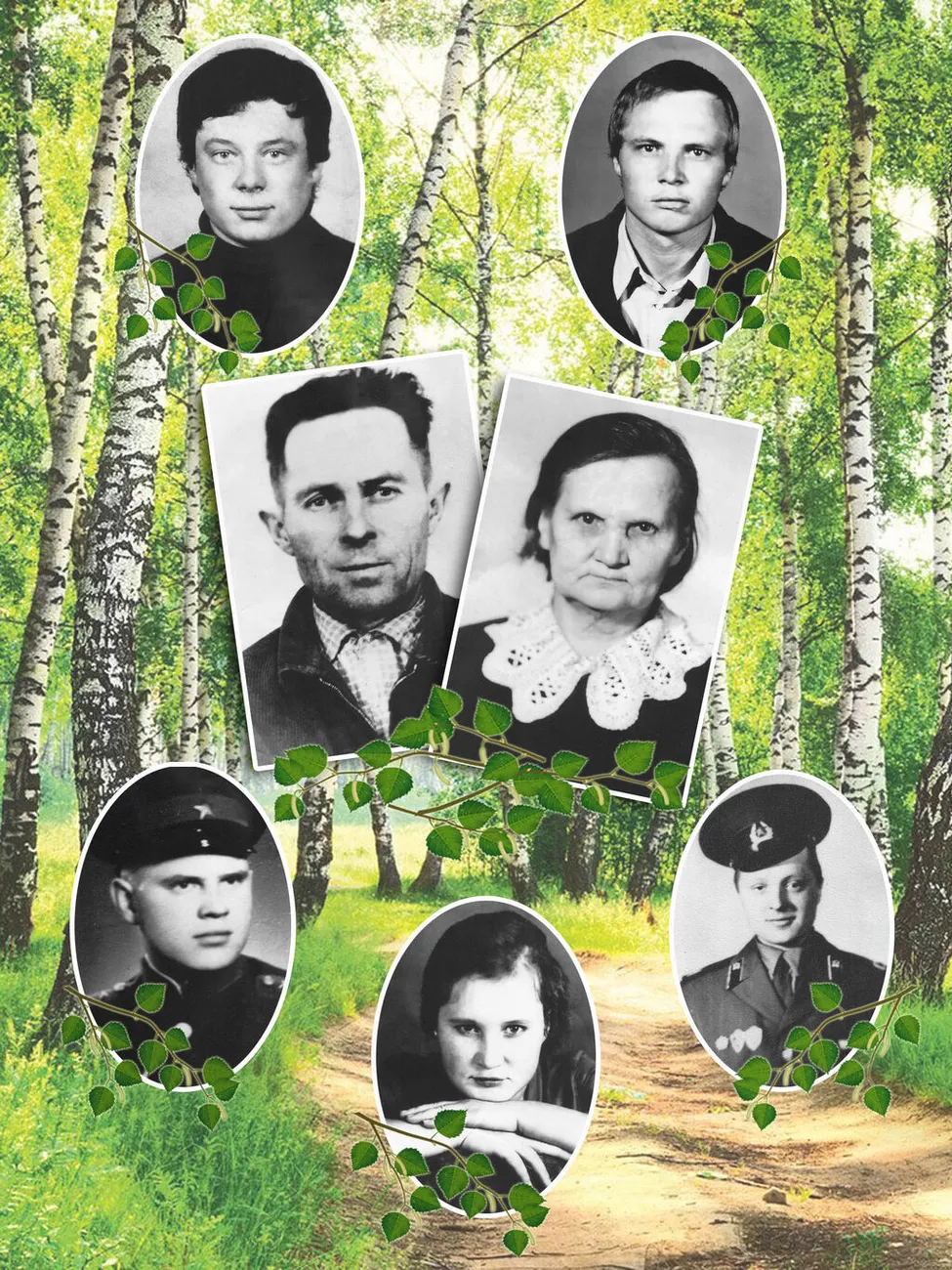 Семья Мамаевых В.Л. и А.А.